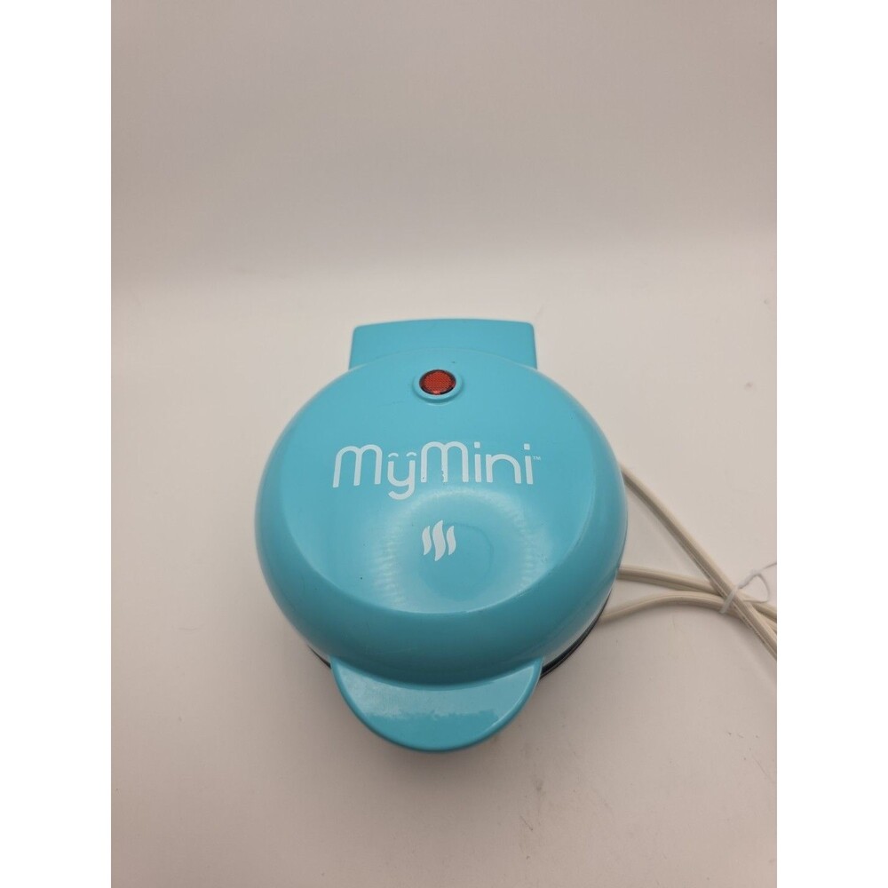 New Nostalgia MWF5TL MyMini Waffle Maker - Teal - Dorm Apartment RV Camping